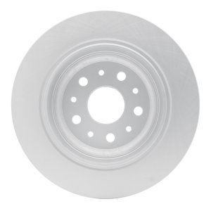 Jeep Wrangler Brake Rotor (1) - Rear - R1 Concepts - GEOSPEC Coated - `18-`25